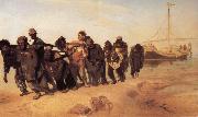 Ilya Repin Barge Haulers on the Volga oil painting on canvas
